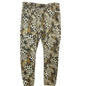Victorious Floral Camo Joggers Pull On Pockets Drawstring Men XL Casual Outdoor‎